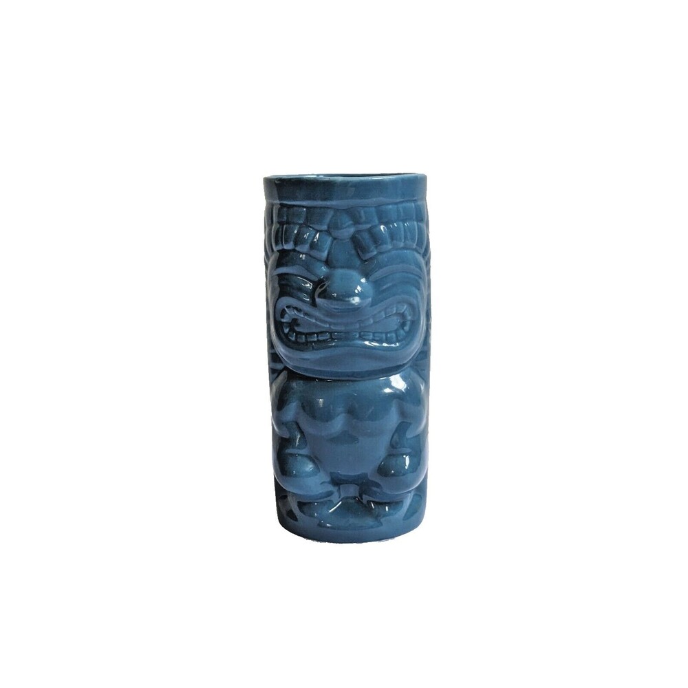 DON THE BEACHCOMBER Blue Mai Tai Tiki Mug Tumbler‎ Royal Kona Hawaii Resort VTG?